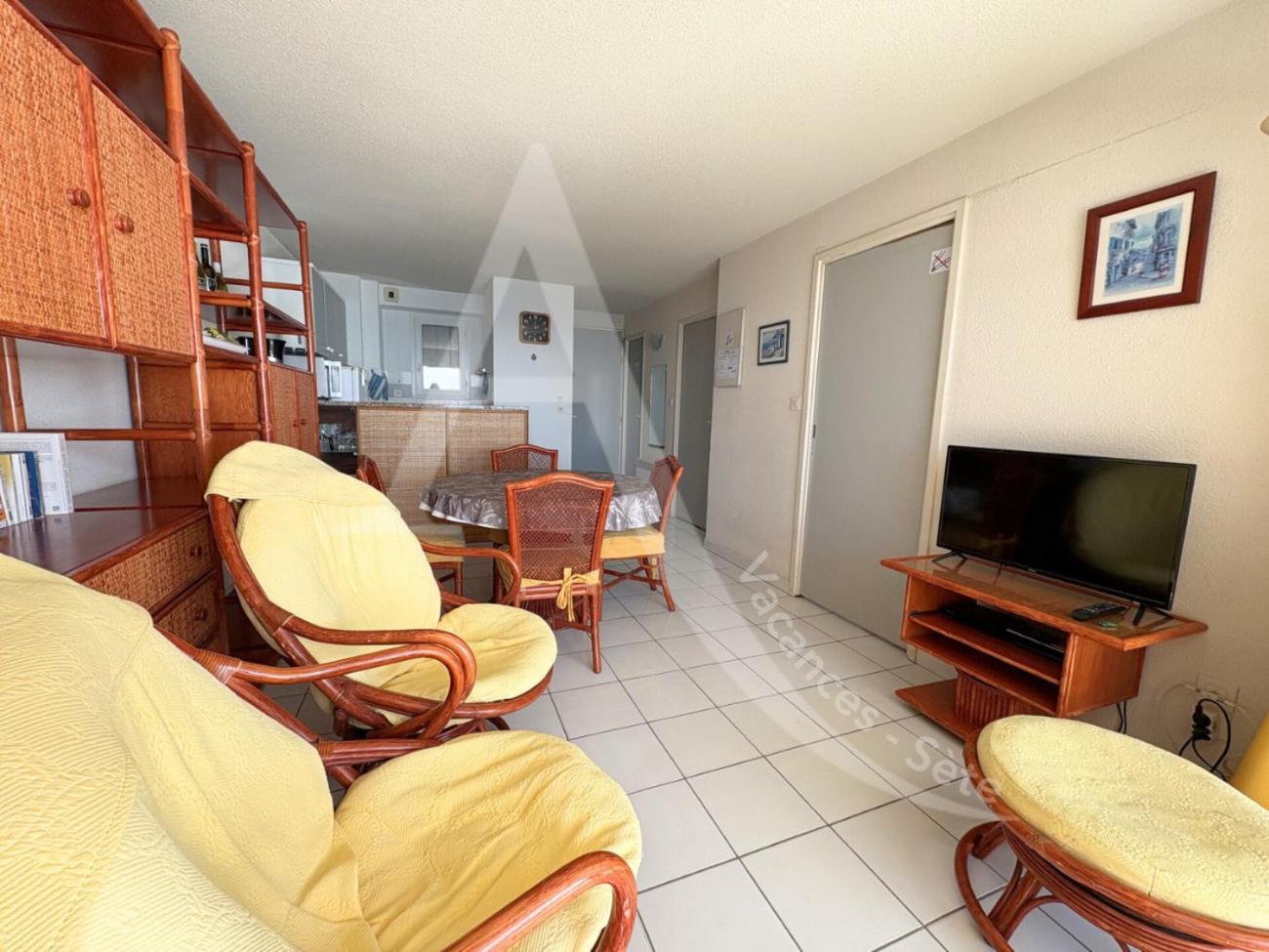 T2 Coin Chambre, Terrasse 1Ere Ligne Mer, Piscine Sete Exterior photo