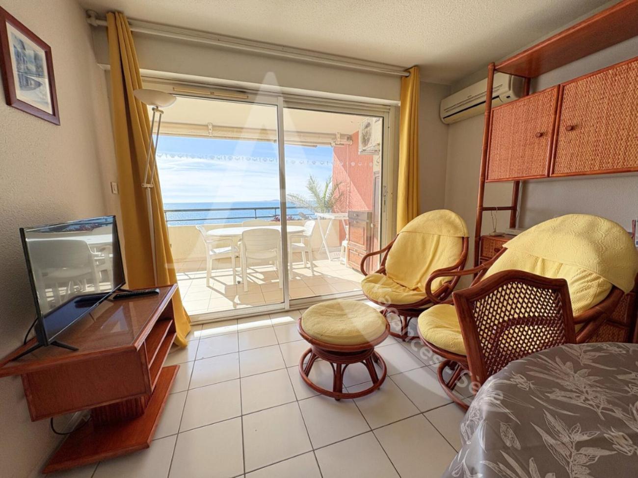 T2 Coin Chambre, Terrasse 1Ere Ligne Mer, Piscine Sete Exterior photo